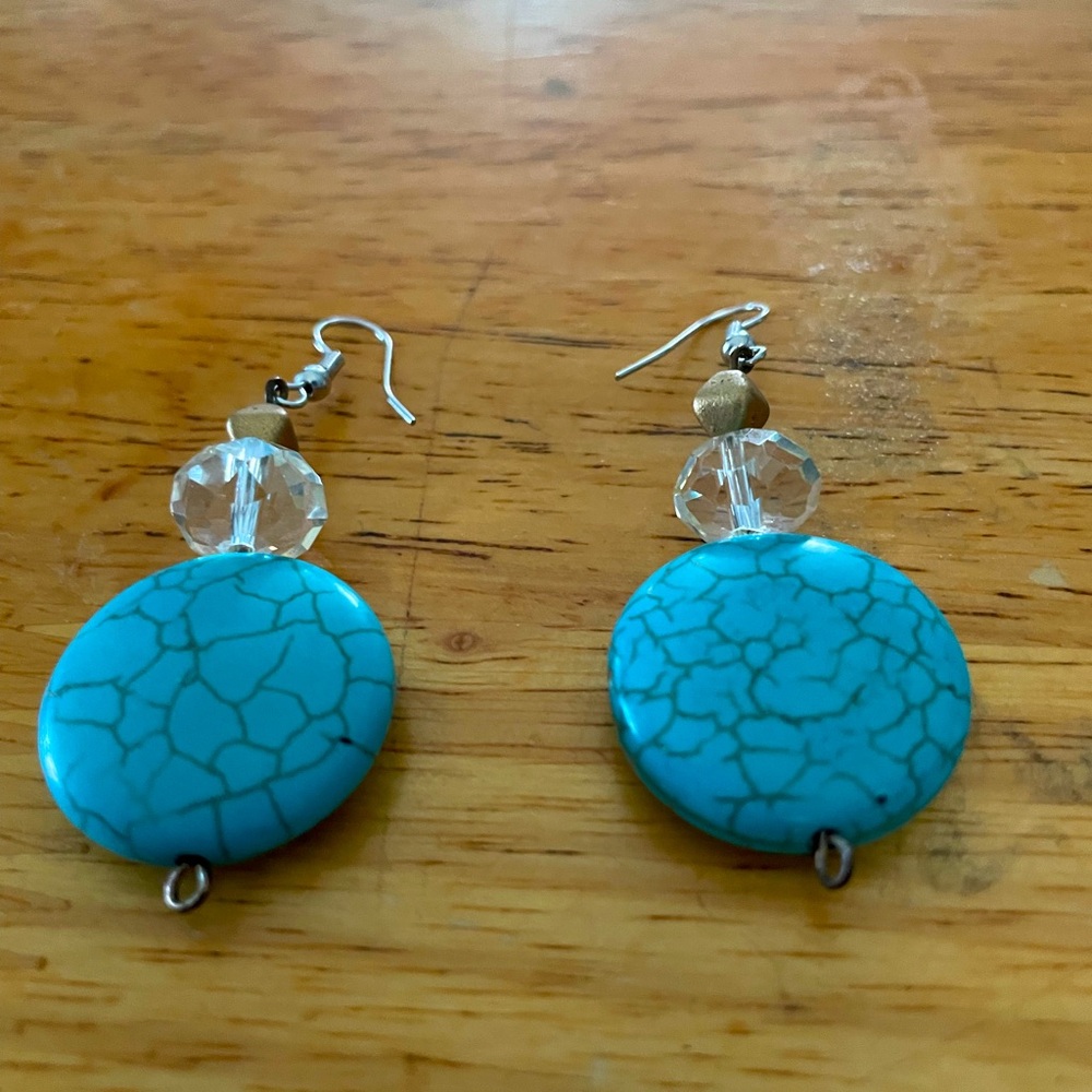 A little bigger. But gorgeous anyway.  Turquoise is the new favorite for spring.